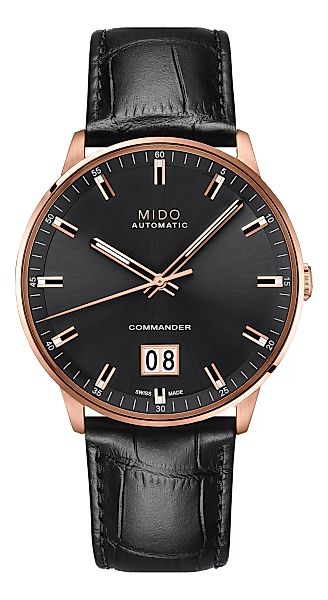 Mido COMMANDER II Automatic Big Date, black, ros M021.626.36.051.00 Herrenu günstig online kaufen