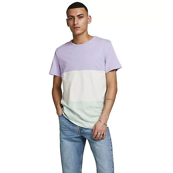 Jack & Jones Push Kurzärmeliges T-shirt S Lavender / Regular Fit günstig online kaufen