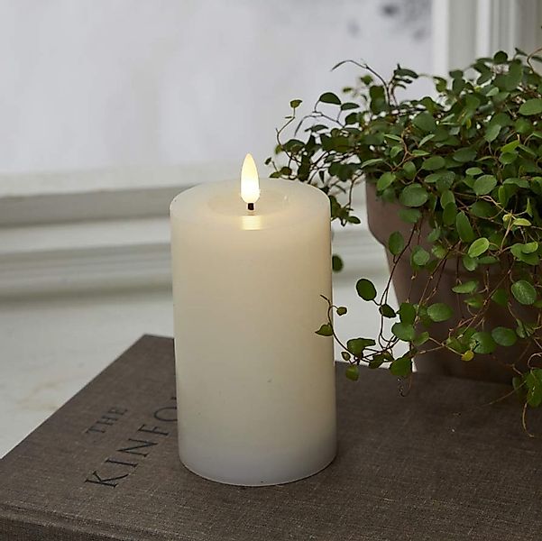 STAR TRADING LED-Kerze Flame Flow Echtwachs günstig online kaufen
