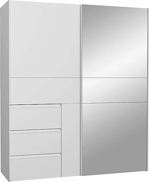 FORTE Schwebetürenschrank "Winn2", mit Spiegel und 3 Schubkästen günstig online kaufen