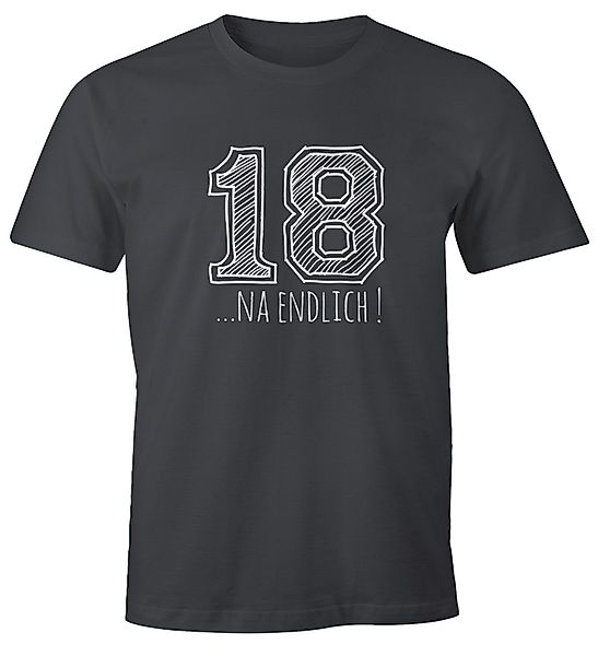 MoonWorks Print-Shirt Herren T-Shirt Geschenk Geburtstag günstig online kaufen