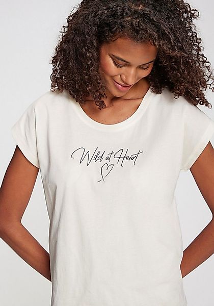 Vivance Dreams Pyjamaoberteil (1-teilig) mit Herzprint günstig online kaufen
