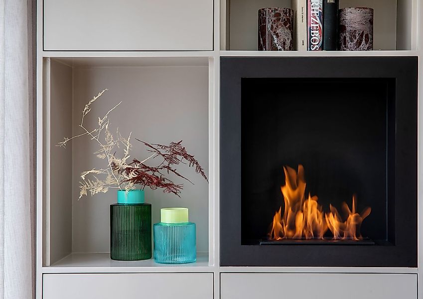 Remember Dekovase Vase Groove S blue, günstig online kaufen