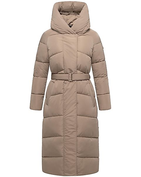 Navahoo Steppmantel "Eisblick 14" Gesteppter Damen Mantel mit Taillengürtel günstig online kaufen