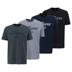 s.Oliver T-Shirt Herren T-Shirt 4er Pack günstig online kaufen