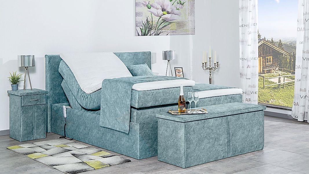 Meisterbetten Boxspringbett Nado (mit Motor, 7-Zonen günstig online kaufen