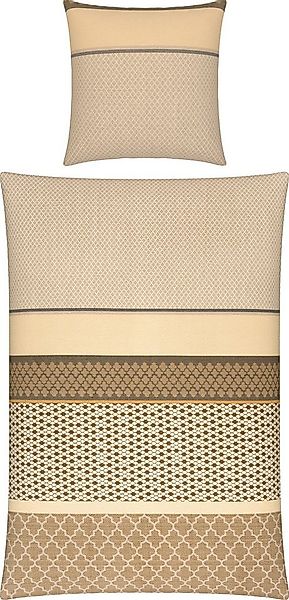 Erwin Müller Bettwäsche Bettwäsche, Biber, Streifen günstig online kaufen