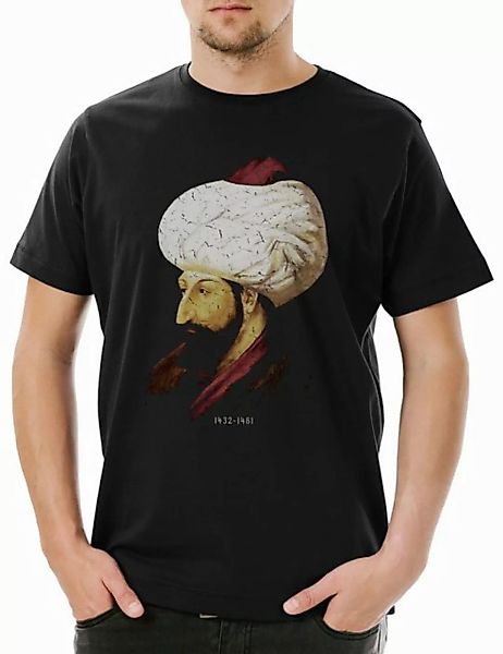 Urban Backwoods Print-Shirt Mehmed II Fatih Herren T-Shirt Conqueror Ottoma günstig online kaufen