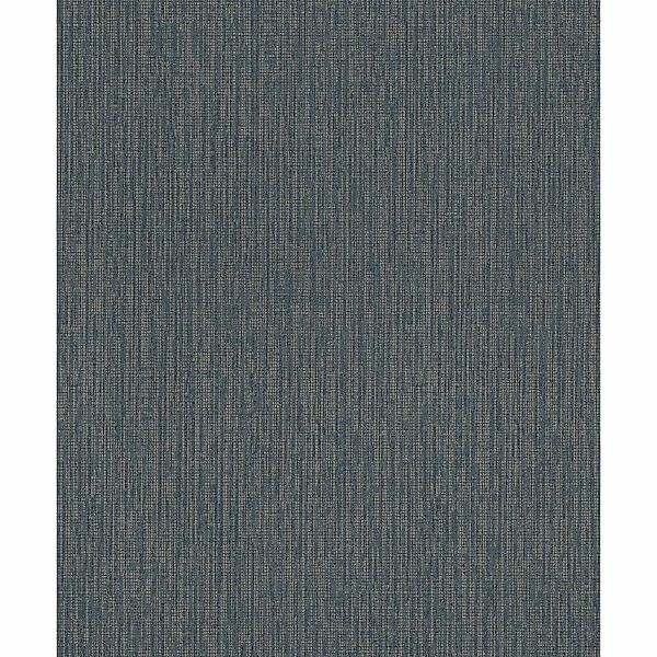 Rasch Vliestapete Florentine III 484281 Uni Dunkelblau 10,05 mx0,53 m günstig online kaufen