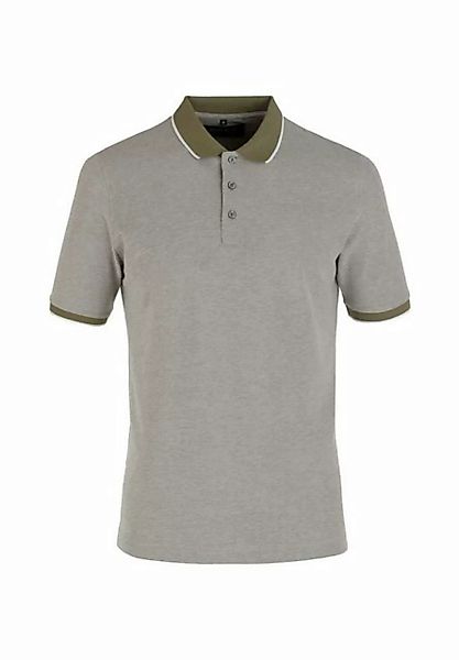 MARVELIS Poloshirt Poloshirt - Casual Fit - Polokragen - Einfarbig - Olive günstig online kaufen