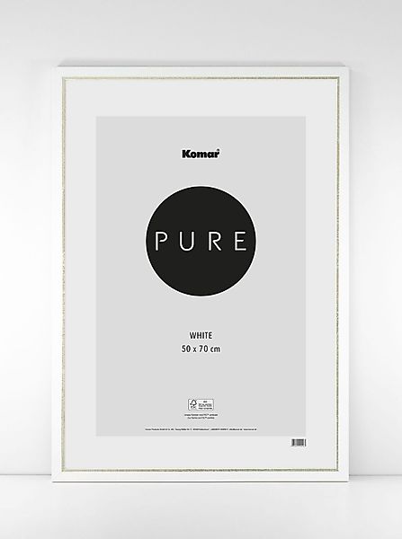 Komar Bilderrahmen Elegant, Echtholzrahmen mit hochtransparentem günstig online kaufen