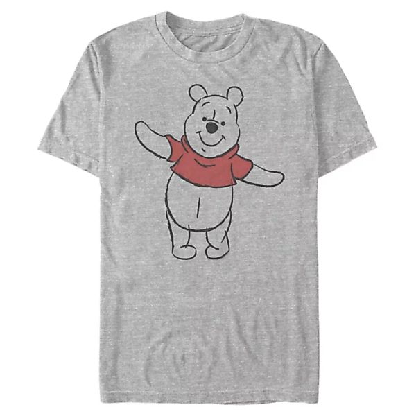 Disney Classics - Winnie Puuh - Winnie Puuh Basic Sketch Pooh - Männer T-Sh günstig online kaufen