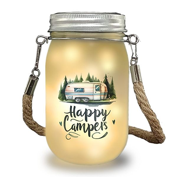 speecheese Dekolicht Happy Campers Wohnwagen Solarlicht günstig online kaufen