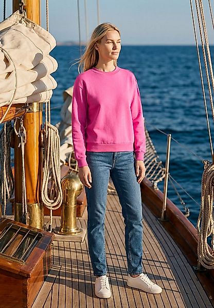 salzhaut Longpullover AGEWEREN Damen Relaxed-Fit salzhaut Outfit – Komfort günstig online kaufen