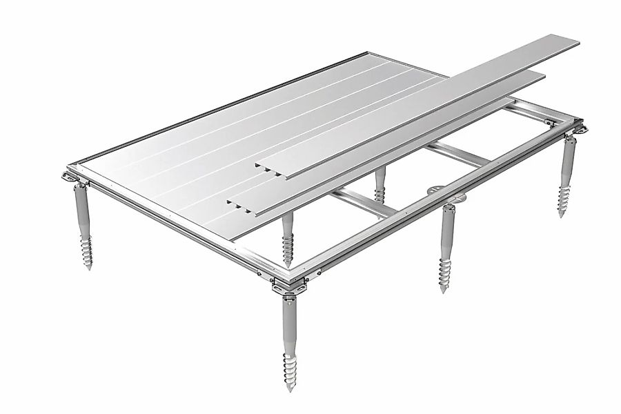 Biohort Gerätehaus-Fundamentrahmen "SMARTBASE PLUS für Gerätehaus Europa 7" günstig online kaufen