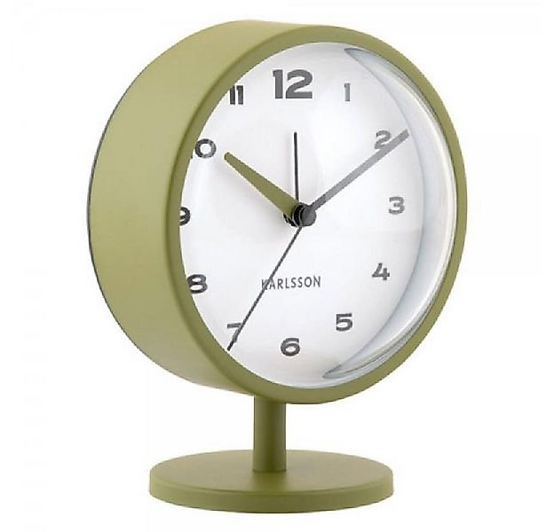 Karlsson Uhr Wecker Brisk Dome Alarm Clock Army Green günstig online kaufen