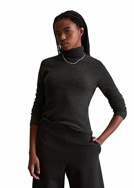 Marc OPolo DENIM Rollkragenpullover "aus softem Schurwolle-Viskose-Mix" günstig online kaufen