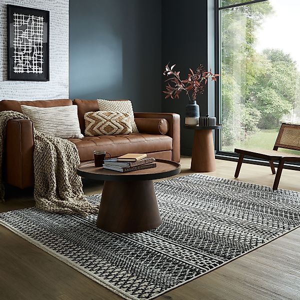 FLAIR RUGS Teppich "Camino" rechteckig 8 mm Höhe Flachgewebe, Skandi, Esszi günstig online kaufen