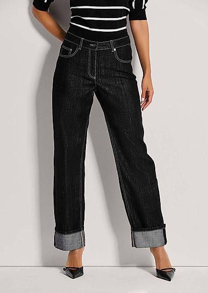MADELEINE Gerade Jeans Kurzgröße: Weite Jeans günstig online kaufen