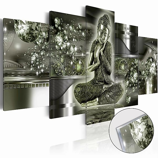 Acrylglasbild - Emerald Buddha [glass] günstig online kaufen