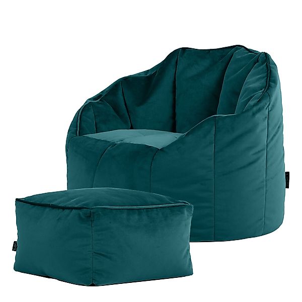 icon Sitzsack Sessel aus Samt „Sirena“ günstig online kaufen