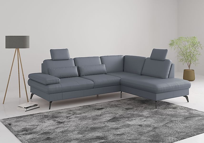 sit&more Ecksofa »Morris L-Form, inkl. Sitztiefenverstellung« wahlweise mit günstig online kaufen