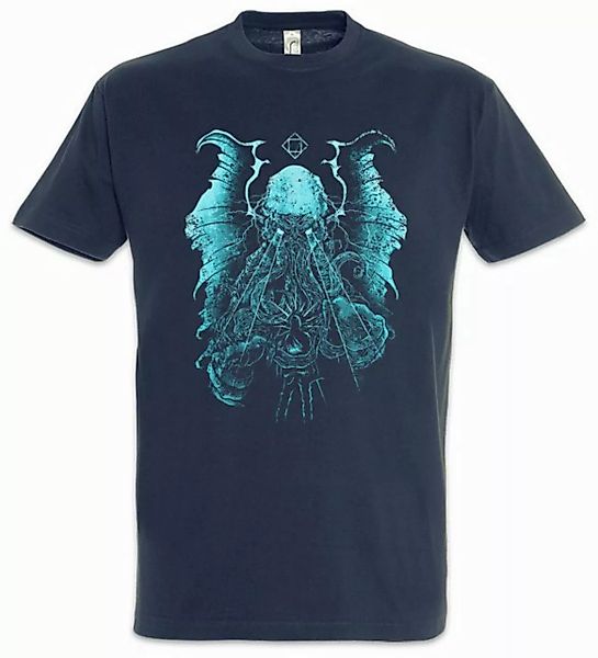 Urban Backwoods Print-Shirt Lightning Cthulhu Herren T-Shirt Horror Arkham günstig online kaufen