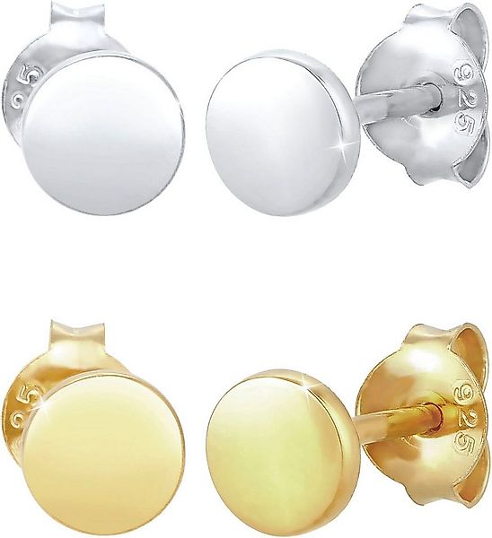 Elli Ohrstecker-Set Schmuck Geschenk Silber 925 Ohrringe (Set, 4-tlg) günstig online kaufen