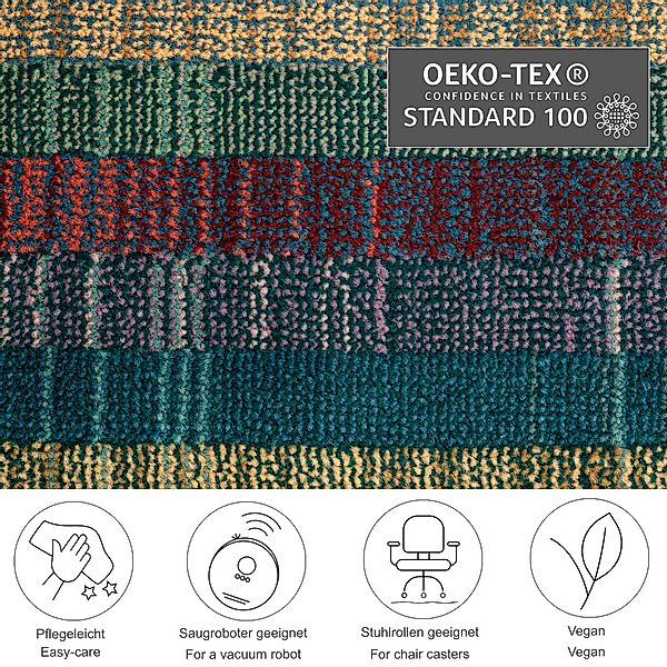 THEKO Teppich »Gabiro 001«, rechteckig, 10 mm Höhe, gewebt, ideal im Wohnzi günstig online kaufen