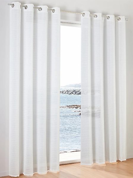 heine home Gardine Ösen 1 Stk. tlg. günstig online kaufen