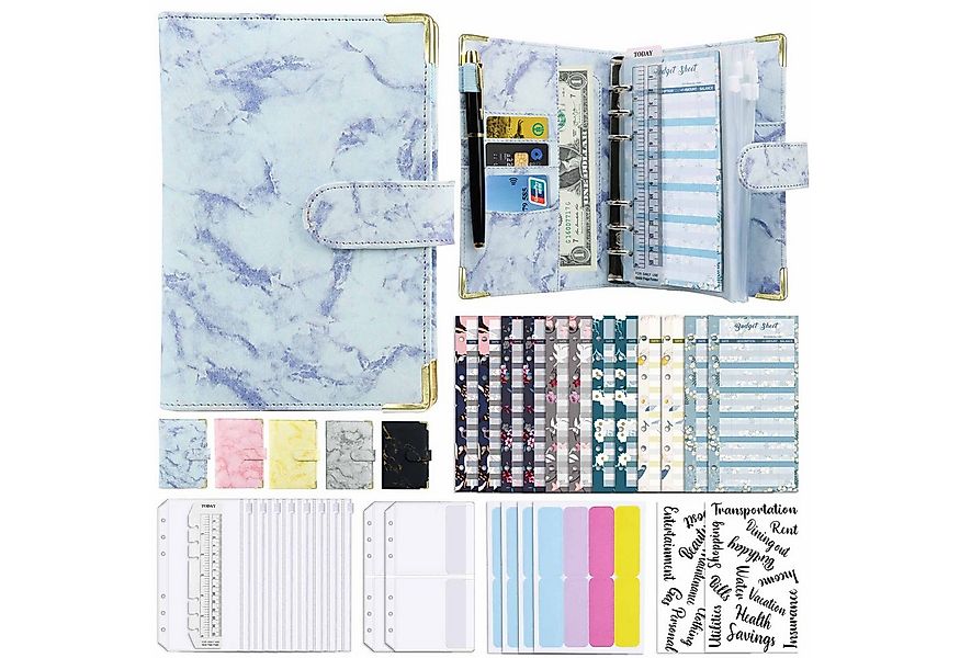 KINSI Ringbuchmappe Budgetplanungsnotizbuch, 6-Loch-Loseblatt, A6-Budget-No günstig online kaufen