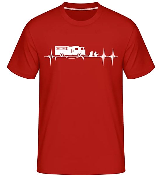 Feuerwehr Herzschlag · Shirtinator Männer T-Shirt günstig online kaufen