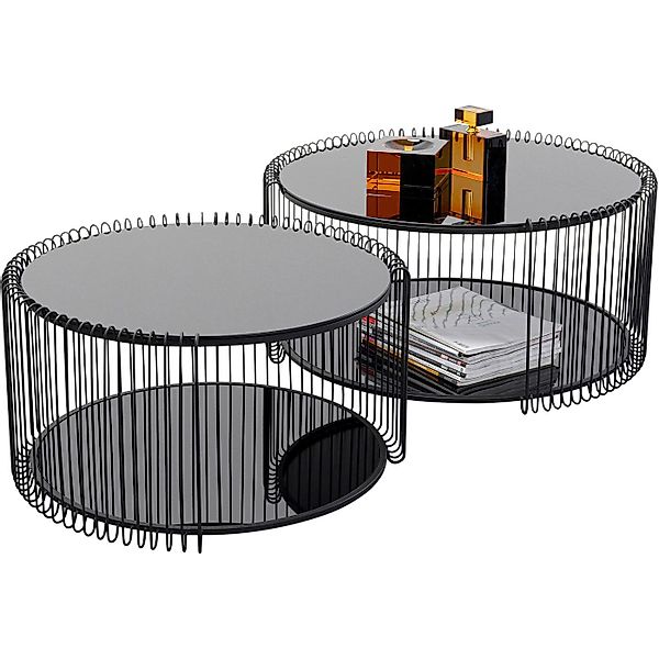 Kare Design Couchtisch Wire Double (2er günstig online kaufen