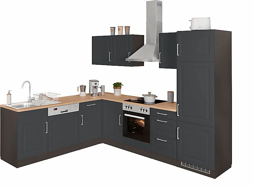 KOCHSTATION Winkelküche "KS-Stockholm", Stellbreite 220/280 cm, mit hochwer günstig online kaufen