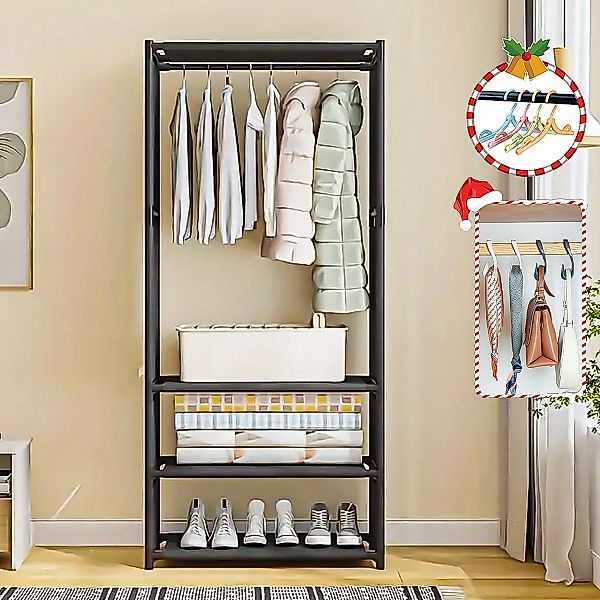RWEUOQ Kleiderständer Freistehender Metall-Garderobe 1 oder günstig online kaufen