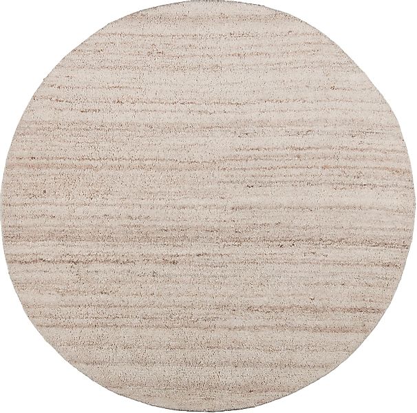 THEKO Wollteppich  Royal Berber  ¦ beige ¦ Wolle ¦ Maße (cm): B: 100 H: 1,8 günstig online kaufen