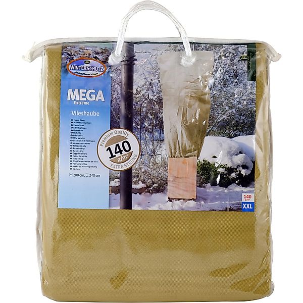Videx Garden Winterschutz Vlieshaube Mega Extreme XXL Beige 200 cm x 240 cm günstig online kaufen