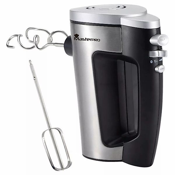 MASTERPRO Handmixer BGMP-9062 Foodies schwarz silber Edelstahl Kunststoff B günstig online kaufen