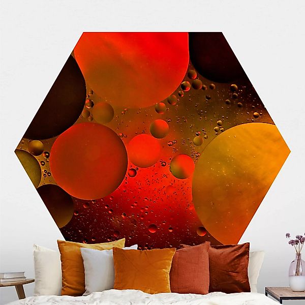 Hexagon Fototapete selbstklebend Astronomisch günstig online kaufen