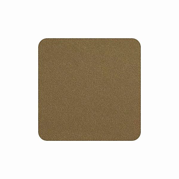 ASA Untersetzer Untersetzer soft leather cork 10 x 10 cm Set4 (braun) günstig online kaufen