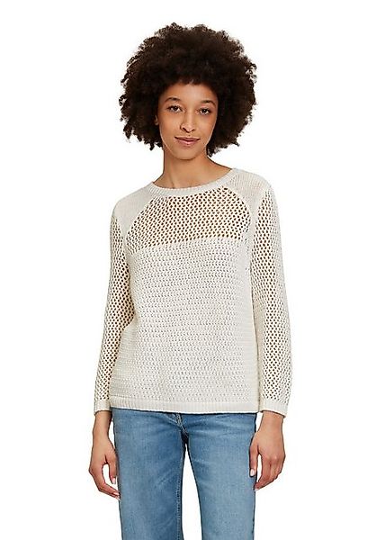 Betty Barclay Kurzarmshirt Betty Barclay Grobstrick-Pullover mit Strickdeta günstig online kaufen