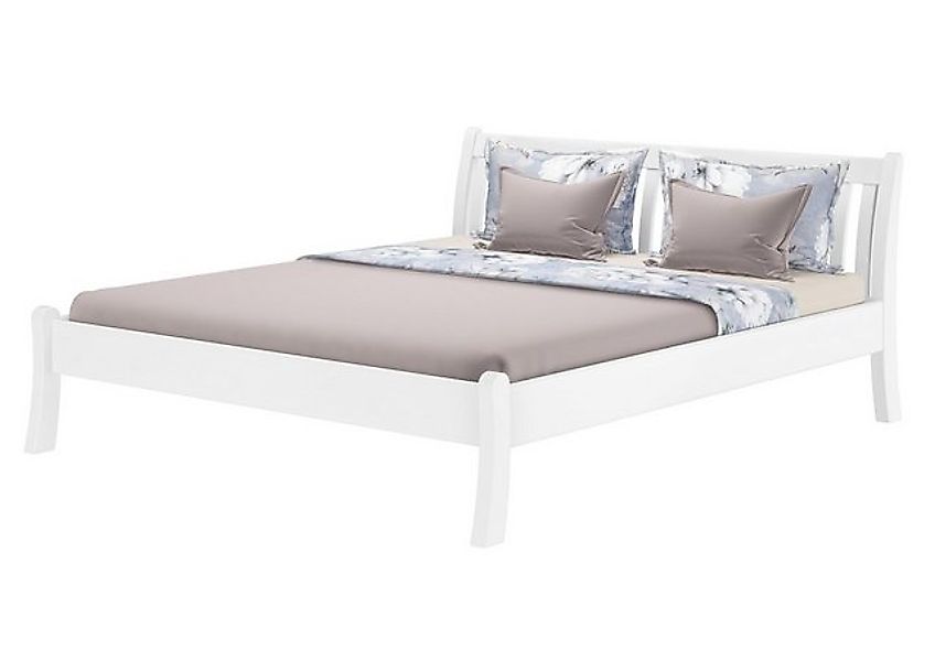 ERST-HOLZ Bett Doppelbett Hohe Sitzkante Kiefer günstig online kaufen