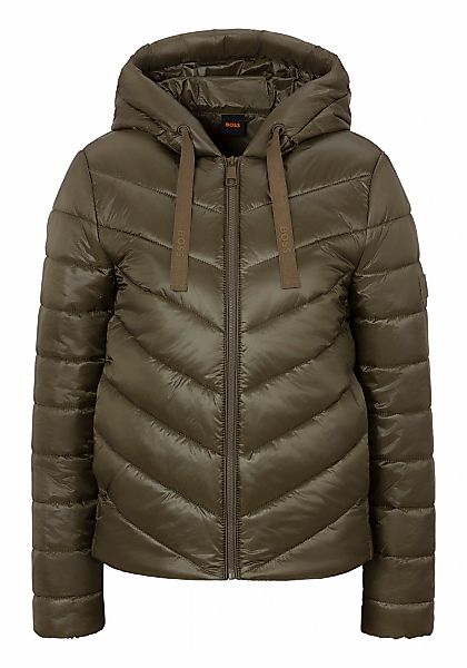 BOSS ORANGE Outdoorjacke "Palatori Premium Damenmode", mit Kapuze, mit Kapu günstig online kaufen