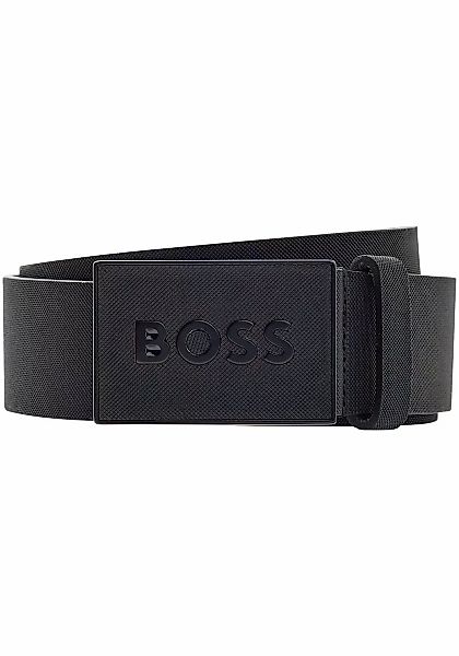 BOSS Ledergürtel "Boss Icon-S1 Sz40", mit BOSS-Logo-Prägung auf der Koppels günstig online kaufen