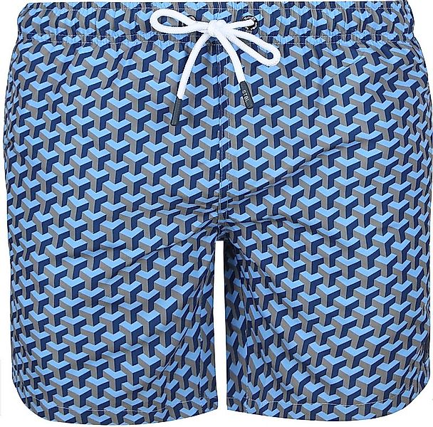 Suitable Badeshorts Druck Navy - Größe XL günstig online kaufen
