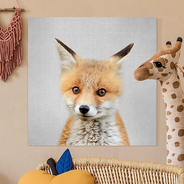 Leinwandbild Baby Fuchs Fritz günstig online kaufen