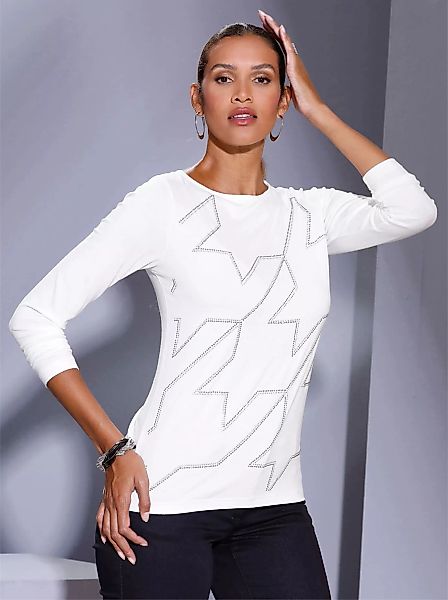 creation L Langarmshirt "Shirt", (1 tlg.) günstig online kaufen