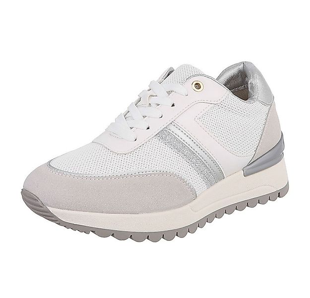 Ital-Design Eleganter Sneaker mit gepolsterter Innensohle für Damen Sneaker günstig online kaufen