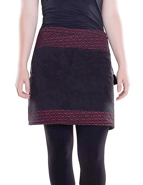 Vishes A-Linien-Rock Thermorock warmer Damen Winterrock kurz Taschenrock au günstig online kaufen