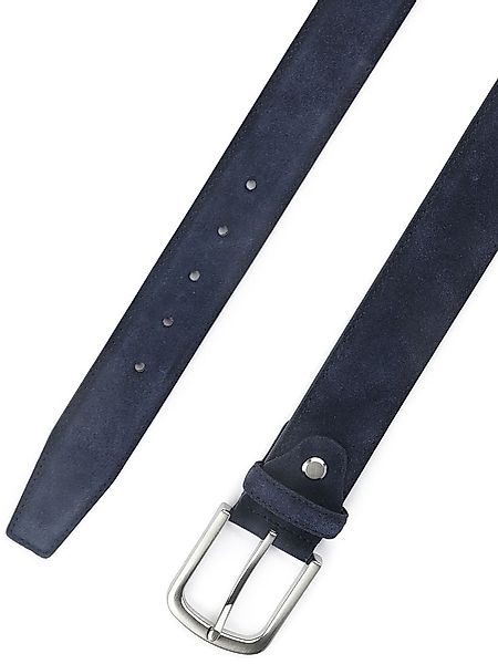 Suitable Ledergürtel Wildleder Navy - Größe 105 günstig online kaufen